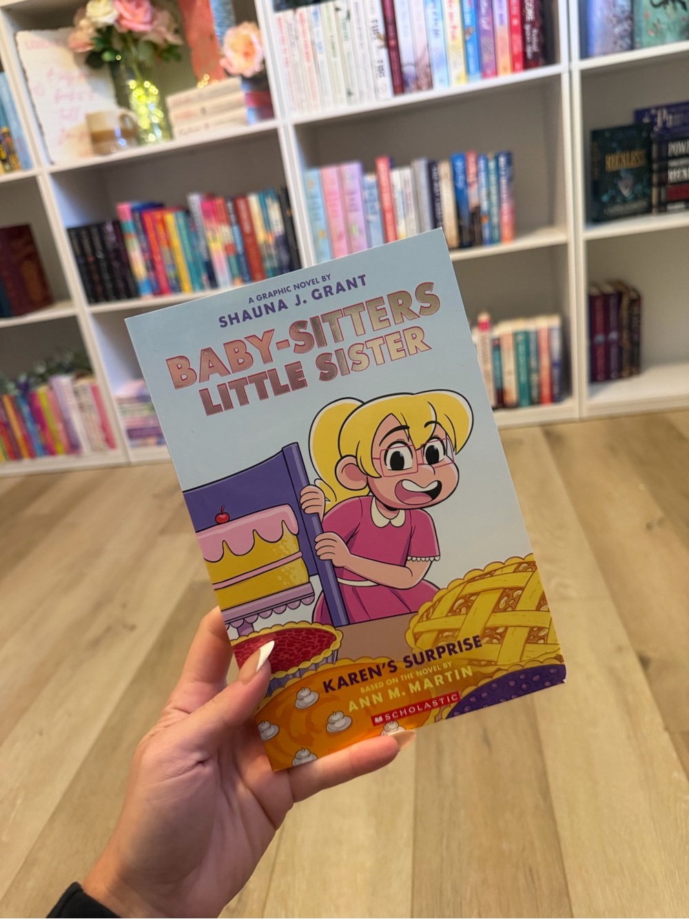 Shauna J. Grant Baby-Sitters Little Sister Graphic Novel - Pink Cover